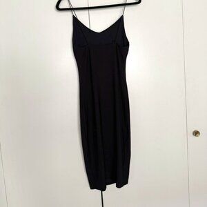 Black Bodycon midi dress